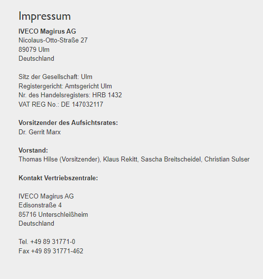 Impressum